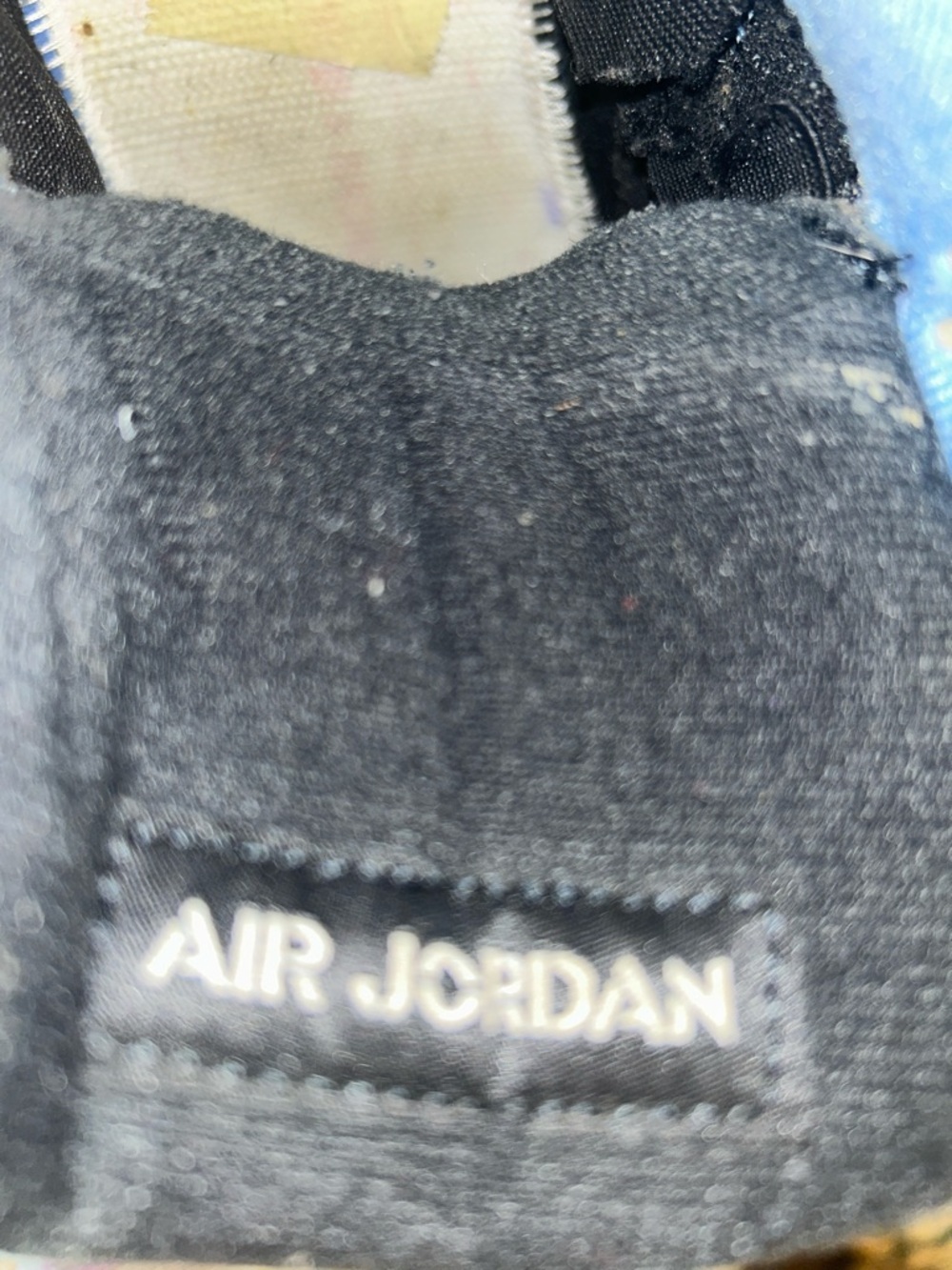 Jordan Light Blue and Gray Suede Retro University Sneakers size 10 AUTHENTICATED - Picture 5 of 15